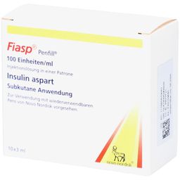 FIASP 100 E/ml Penfill Inj.-Lsg.in Patrone