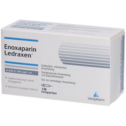 ENOXAPARIN Ledraxen 10.000 I.E. 100mg/1ml IFE o.S.