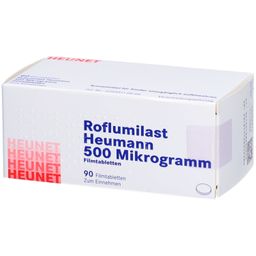 ROFLUMILAST Heumann 500 Mikrogramm Filmtab.Heunet