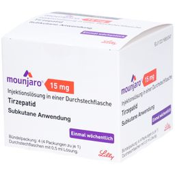 MOUNJARO 15 mg Injektionslösung i.e.Dsfl.
