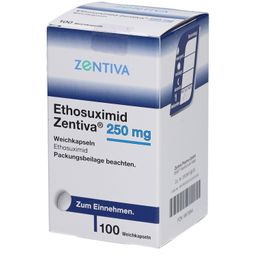 ETHOSUXIMID Zentiva 250 mg Weichkapseln