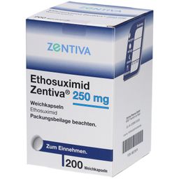 ETHOSUXIMID Zentiva 250 mg Weichkapseln