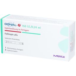 GONAL-f 150 I.E./0,24 ml 11 Mikr./0,24ml Fertigpen