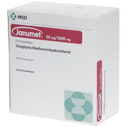 JANUMET 50 mg/1000 mg Filmtabletten
