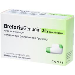 BRETARIS Genuair 322 µg Pulver z.Inhalation 1x60ED