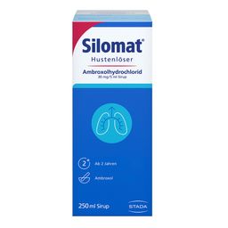 Silomat® Hustenlöser – erleichtert das Abhusten & reduziert neue Hustenattacken durch Ambroxol – Erdbeer-Vanille-Geschmack – für Kinder ab 2 Jahren geeignet