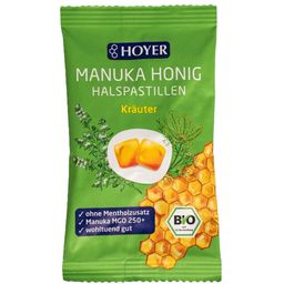 HOYER MANUKA HONIG Halspastillen Kräuter