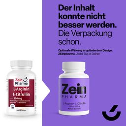L-Arginin + L-Citrullin Tabletten - Hochdosiert 200 Stück
