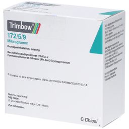 TRIMBOW 172 µg/5 µg/9 µg 120 Hub Druckgasinhalat.