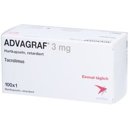 ADVAGRAF 3 mg Hartkapseln retardiert