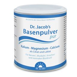 Dr. Jacob's Basenpulver pur Citrat-Laktat Mineralstoffe Kalium Magnesium Calcium