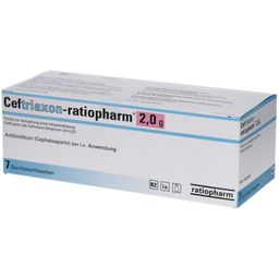 CEFTRIAXON-ratiopharm 2,0 g Plv.z.H.e.Infus.-Lsg.