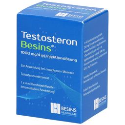 TESTOSTERON Besins 1000 mg/4 ml Inj.-Lösung
