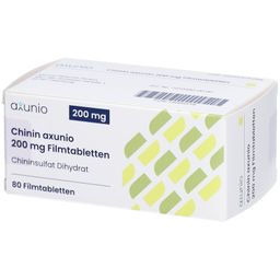 CHININ axunio 200 mg Filmtabletten