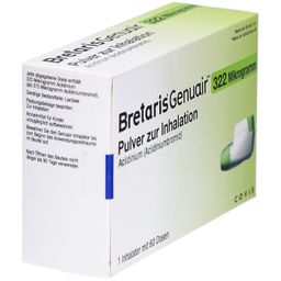 BRETARIS Genuair 322 µg Pulver z.Inhalation 1x60ED