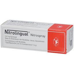 NITROLINGUAL Nitrospray 0,41 mg/Sprühstoß Anw.Mund