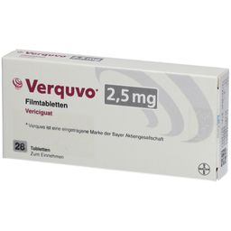 VERQUVO 2,5 mg Filmtabletten