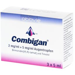 COMBIGAN 2 mg/ml + 5 mg/ml Augentropfen