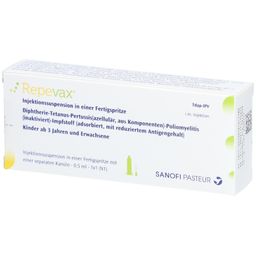 REPEVAX Injekt.-Susp.i.e.Fertigspritze m.1 Kanüle