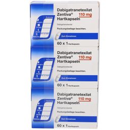 DABIGATRANETEXILAT Zentiva 110 mg Hartkapseln
