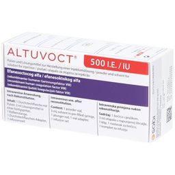 ALTUVOCT 500 I.E. Plv.u.Lsm.z.H.e.Injektionslsg.
