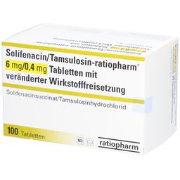 SOLIFENACIN/Tamsulosin-ratiopharm 6 mg/0,4 mg TVW
