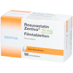 ROSUVASTATIN Zentiva 10 mg Filmtabletten