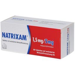 NATRIXAM 1,5 mg/5 mg Tab.m.veränd.Wirkst.-Frs.