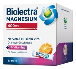 Biolectra® MAGNESIUM 400 mg Nerven & Muskeln Vital