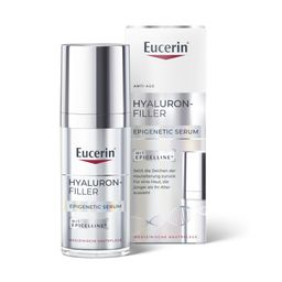 Eucerin® Hyaluron-Filler Epigenetic Serum – Anti-Age Serum für jünger aussehende Haut - Jetzt 20% mit dem Code eucerin20 sparen* + ELASTICITY Handcreme 20ml GRATIS