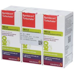SYMBICORT Turbohaler 160/4,5 µg/Dosis 120 ED