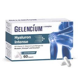 GELENCIUM® Hyaluron Intense hochdosiert 500 mg mit Vitamin C