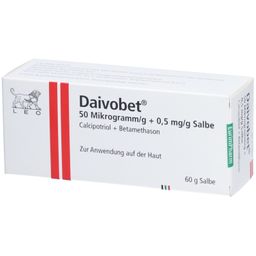 DAIVOBET 50 Mikrogramm/g + 0,5 mg/g Salbe