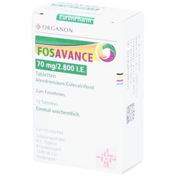FOSAVANCE 70 mg/2.800 I.E. Tabletten