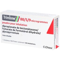 TRIMBOW 88/5/9 µg 120ED Plv.z.Inhalation NEXThaler