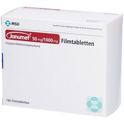 JANUMET 50 mg/1000 mg Filmtabletten