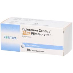 EPLERENON Zentiva 25 mg Filmtabletten