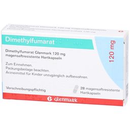 DIMETHYLFUMARAT Glenmark 120 mg magensaftr.Hartk.