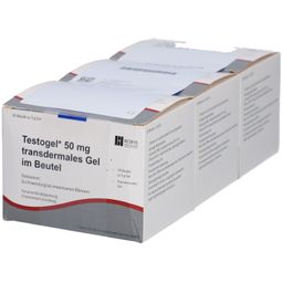 TESTOGEL 50 mg transdermales Gel im Beutel