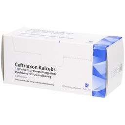 CEFTRIAXON Kalceks 1 g Plv.z.Her.e.Inj.o.Inf.-Lsg.