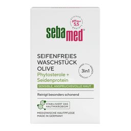 Sebamed seifenfreies Waschstück Olive