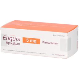 ELIQUIS 5 mg Filmtabletten