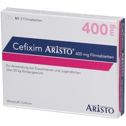 CEFIXIM Aristo 400 mg Filmtabletten