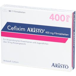 CEFIXIM Aristo 400 mg Filmtabletten