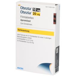 OTEZLA 10 mg/20 mg Filmtabletten Starterpackung