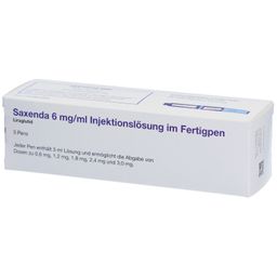 SAXENDA 6 mg/ml Injektionslsg.i.e.Fertigpen