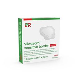 L&R Vliwasorb® sensitive border 23 cm x 23 cm