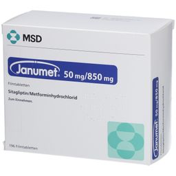 JANUMET 50 mg/850 mg Filmtabletten