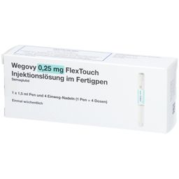 WEGOVY 0,25 mg FlexTouch Injektionslsg.Fertigpen