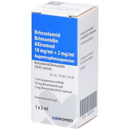 BRINZOLAMID Brimonidin AXiromed 10mg/ml+2mg/ml ATR